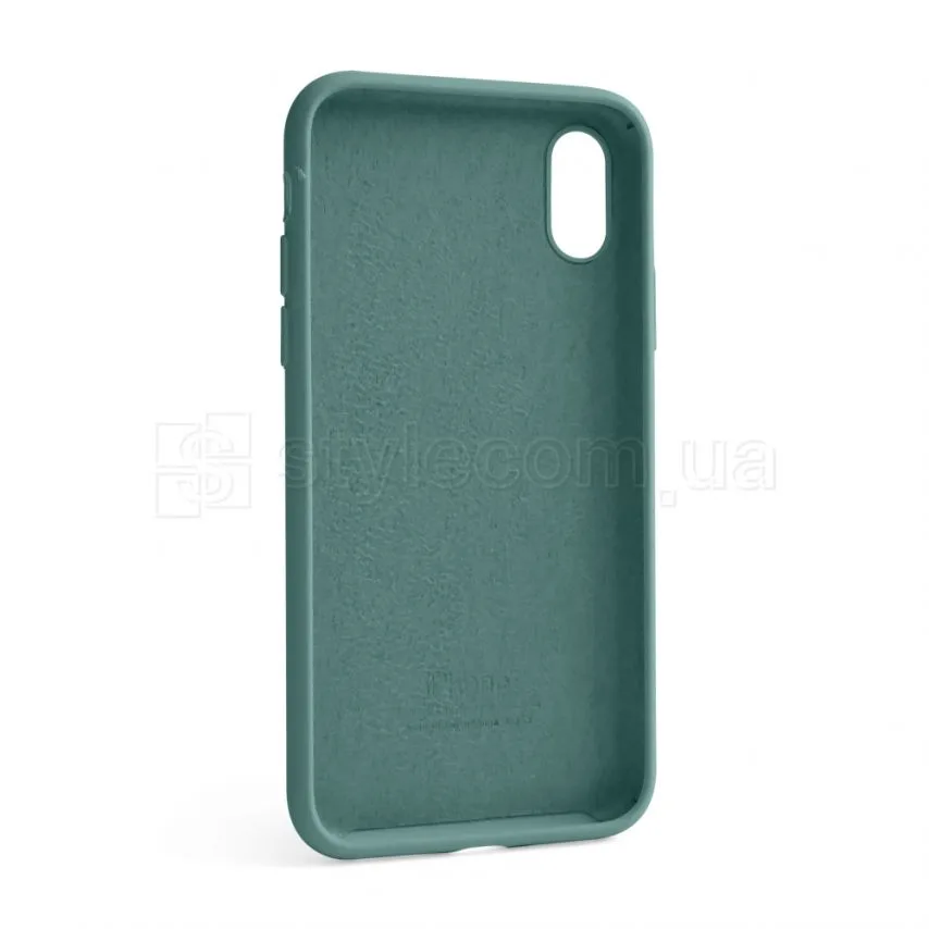 Чохол Silicone Case для Apple iPhone силіконовий зелений