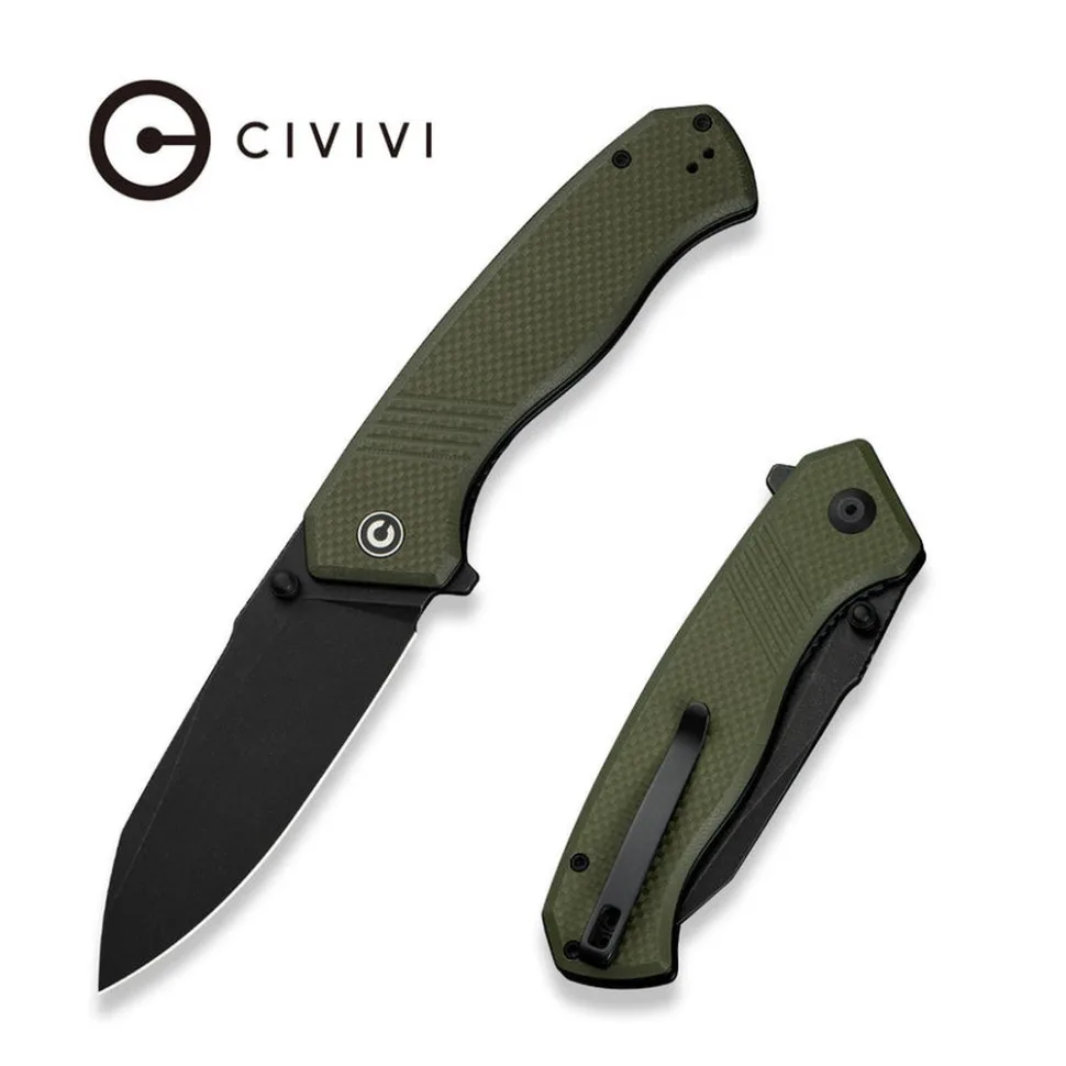 Ніж складаний Civivi 14C28N 93,3 мм G10 темно-зелений