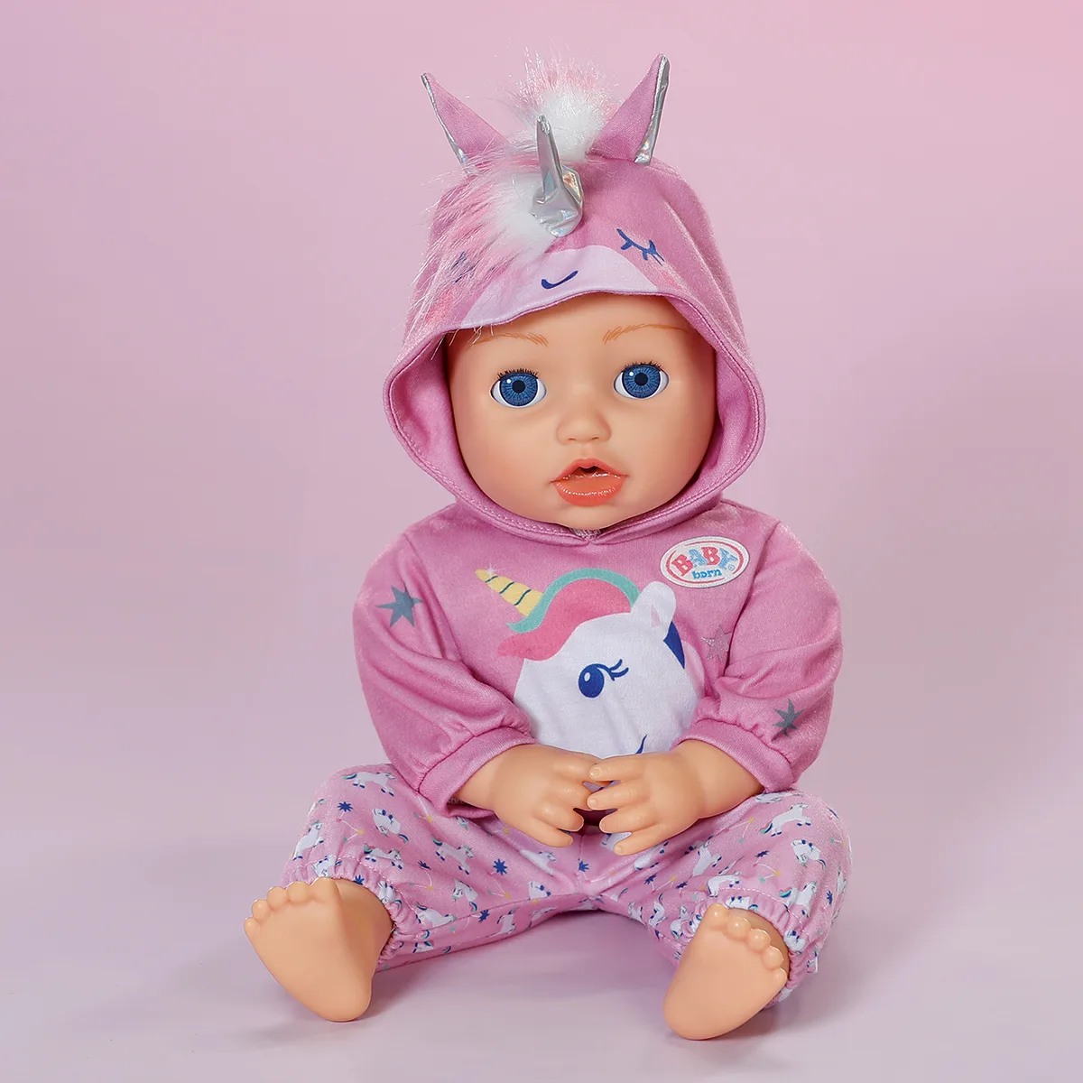 Костюмчик єдинорога BABY born текстиль 43 см різнокольоровий