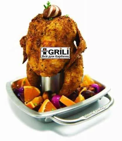 Стойка для курицы Broil King нержавеющая сталь 20х20х12 см металл