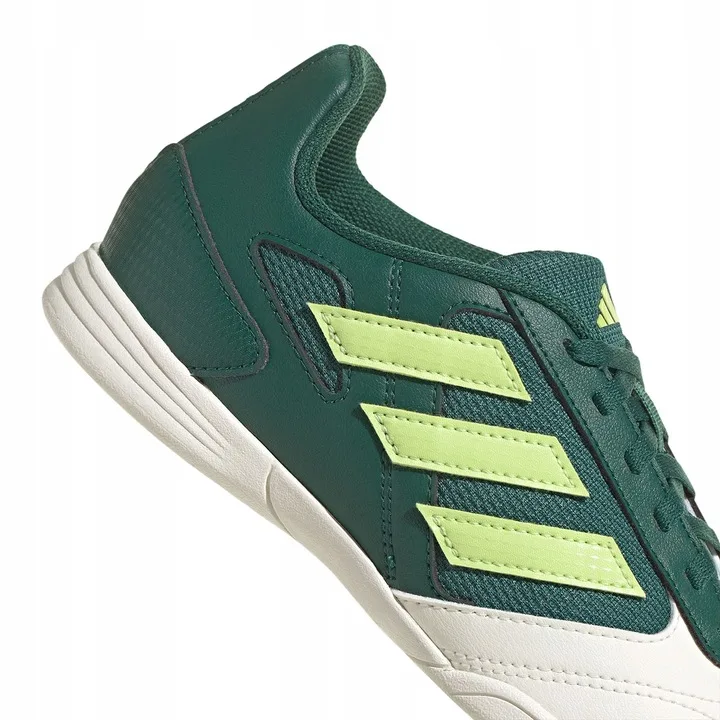 Футзалки Adidas синтетические 37 1/3 белые зеленые