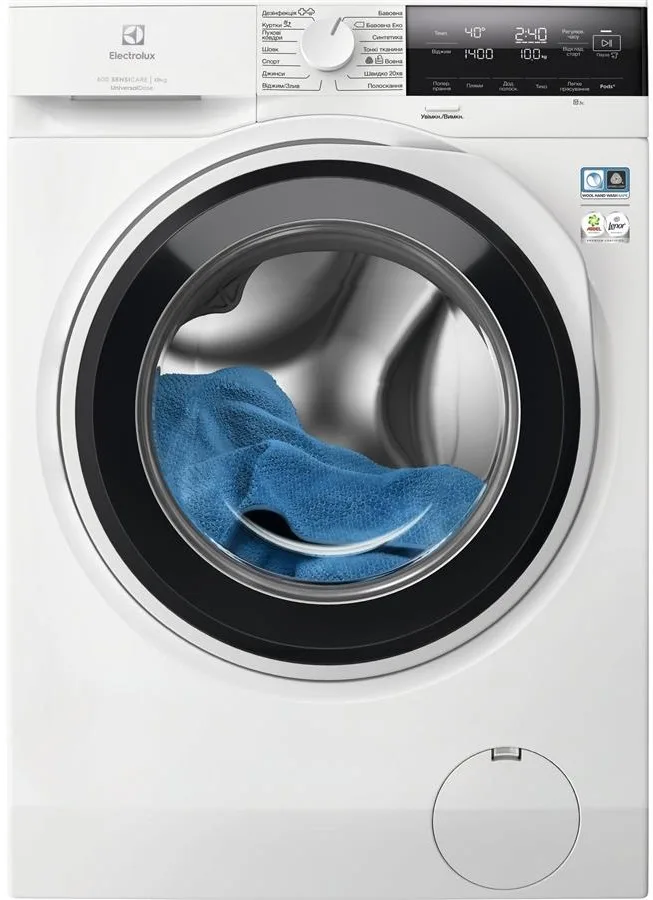 Пральна машина Electrolux фронтальна 10кг 1400 об/хв біла