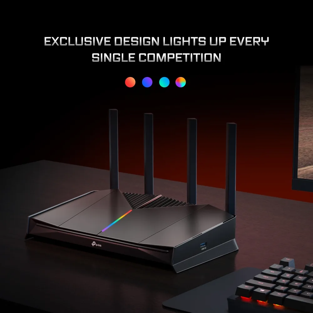 Маршрутизатор TP-LINK Archer GE230 BE3600, 3xGE LAN, 2.5xGE LAN, 2.5xGE WAN, 1xUSB3.0 MESH
