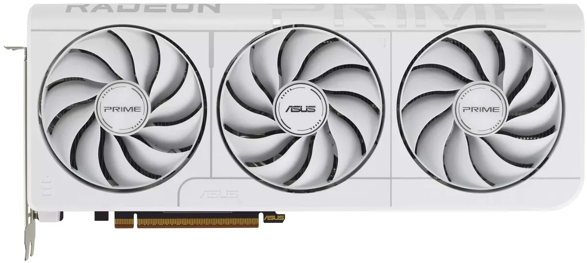 Відеокарта ASUS Radeon 16GB GDDR6 Білий