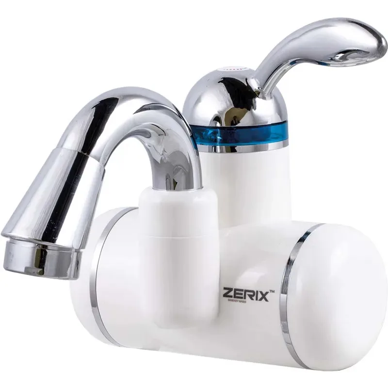 Водонагрівач проточний ZERIX ELW05-2W 3 кВт пластик 135х180 мм білий