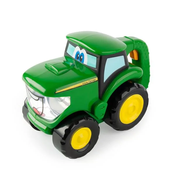 Игрушечный трактор John Deere Kids пластик 15х9х11 см зеленый черный желтый