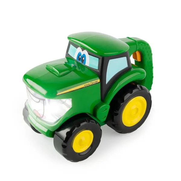 Игрушечный трактор John Deere Kids пластик 15х9х11 см зеленый черный желтый
