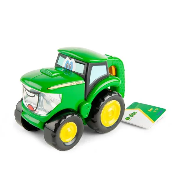 Игрушечный трактор John Deere Kids пластик 15х9х11 см зеленый черный желтый