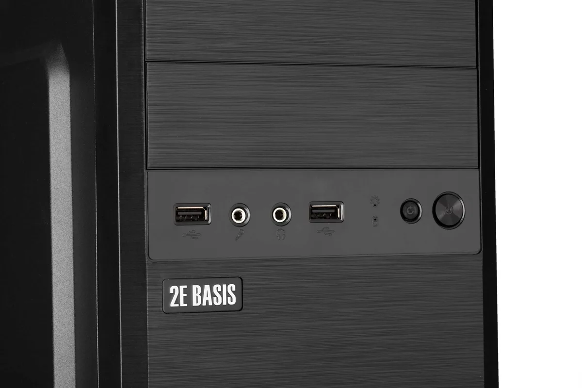 Комп’ютер персональний 2E Rational Intel i3-12100, 16Gb, F480GB, UMA, H610, RD863, 400W, FreeDos