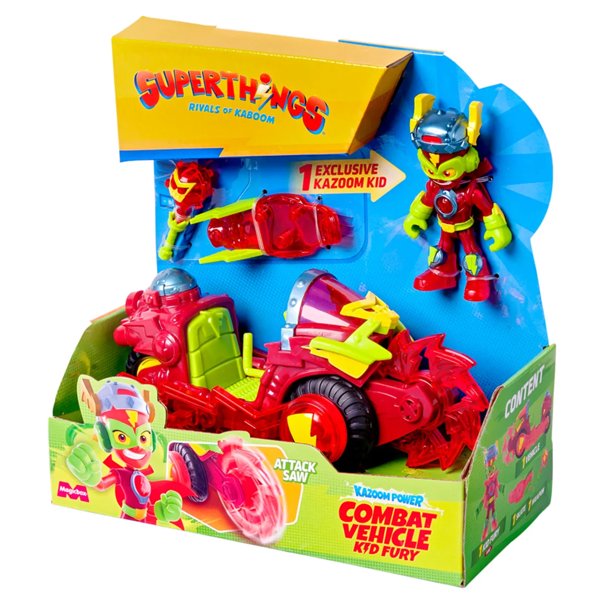 Ігровий набір SuperThings пластик 8,2х9,3х18,3 см без кольору