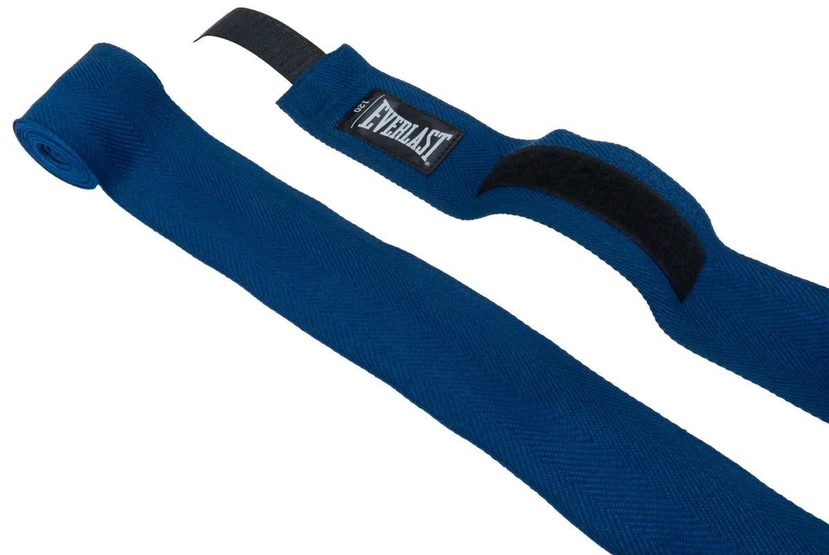 Бинти Everlast нейлон 120 см синій