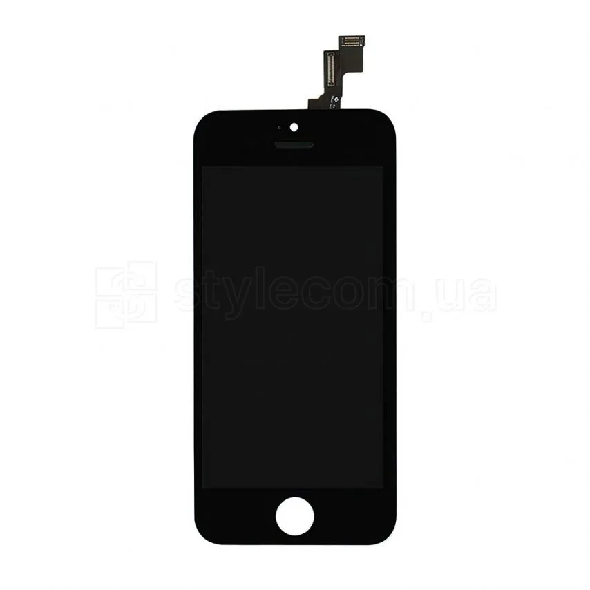 Дисплей LCD IPS 4 дюйма черный с сенсорным экраном High Quality для iPhone 5s 5SE
