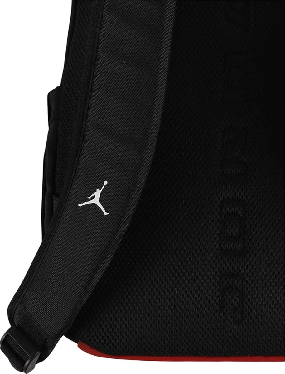 Рюкзак NIKE полиэстер 45х29х18 см черный красный