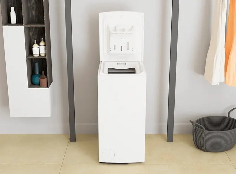 Пральна машина автоматична Whirlpool Нержавіюча сталь 40х90х60 см Білий