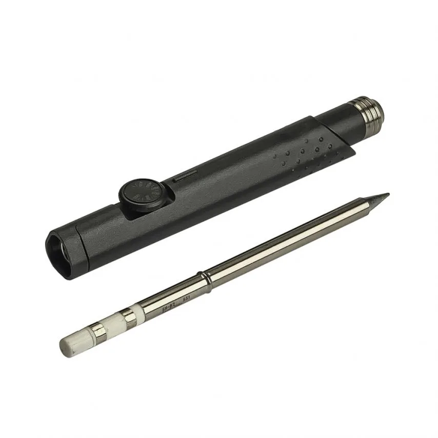 Паяльник портативний 65W 12-24V 220-420°C чорний 177x101x16 мм
