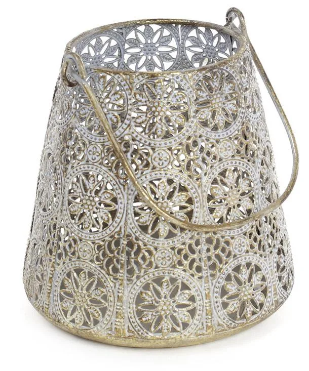 Подсвечник Bona металлический 14,5х14,5х15,5 см чёрный