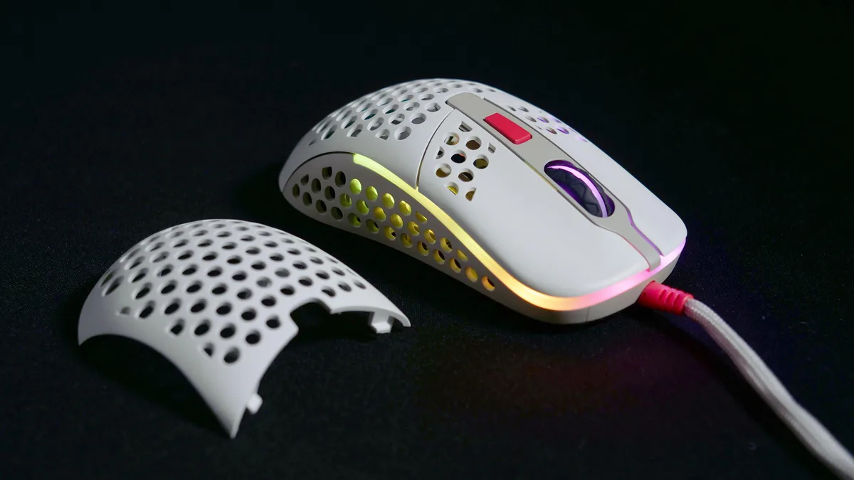 Миша Xtrfy M42, USB-A, RGB,  Retro