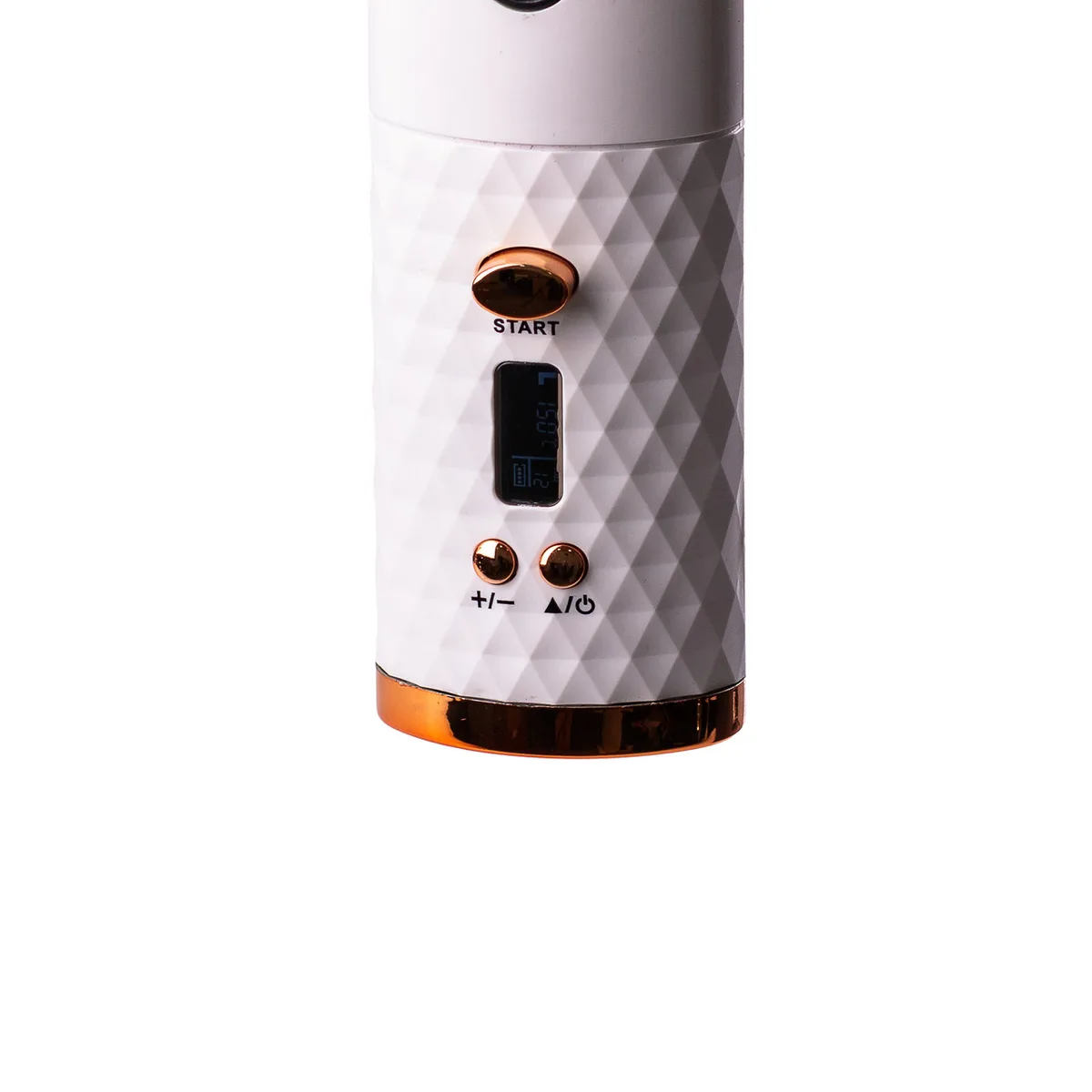 Стайлер для волос без проводов керамический 6 режимов 150-200°C Белый Smartx