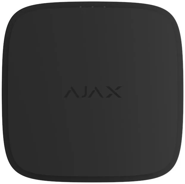 Датчик пожежний тепловий Ajax EN54 FireProtect Heat black, Jeweller, EN54, бездротовий, чорний