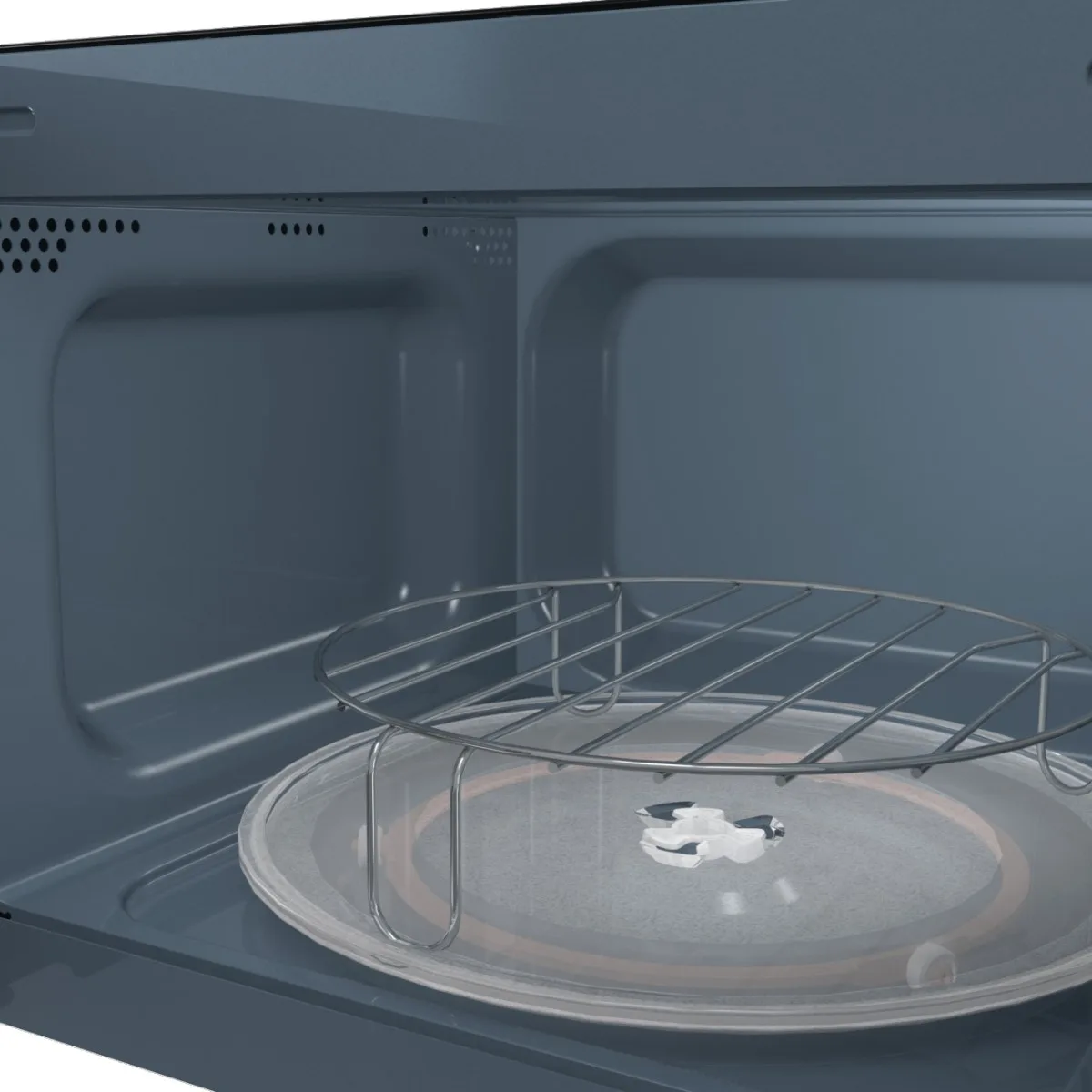 Мікрохвильова піч Gorenje, 20 л, механічне управління, 800 Вт, функція гриля, чорного кольору.