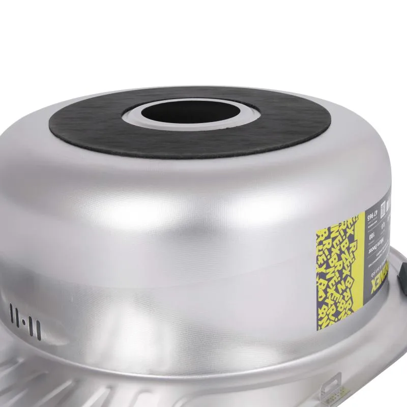 Кухонная мойка Brinex 5745 овальная 600х470х180 мм нержавеющая сталь Micro Decor