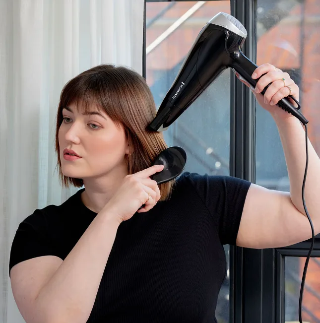 Фен Remington 2200 Вт черный с диффузором и концентратором 29,5х21,7 см