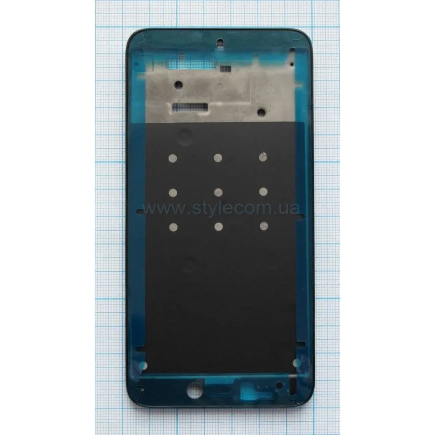 Рамка дисплея с проклейкой Xiaomi черная High Quality 4X