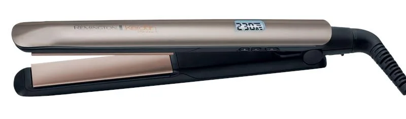 Випрямляч для волосся Remington Keratin Protect, 50Вт, 9 температурних режимів (150-230°C), з дисплеєм, керамічним покриттям, сріб