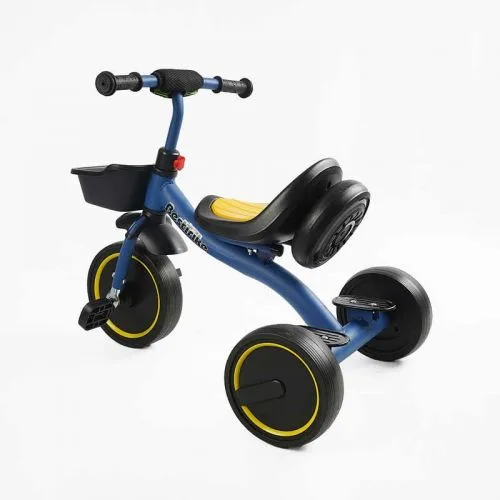 Трехколесный велосипед Best Trike с металлической рамой и резиновыми колесами для детей от 75 до 100 см.