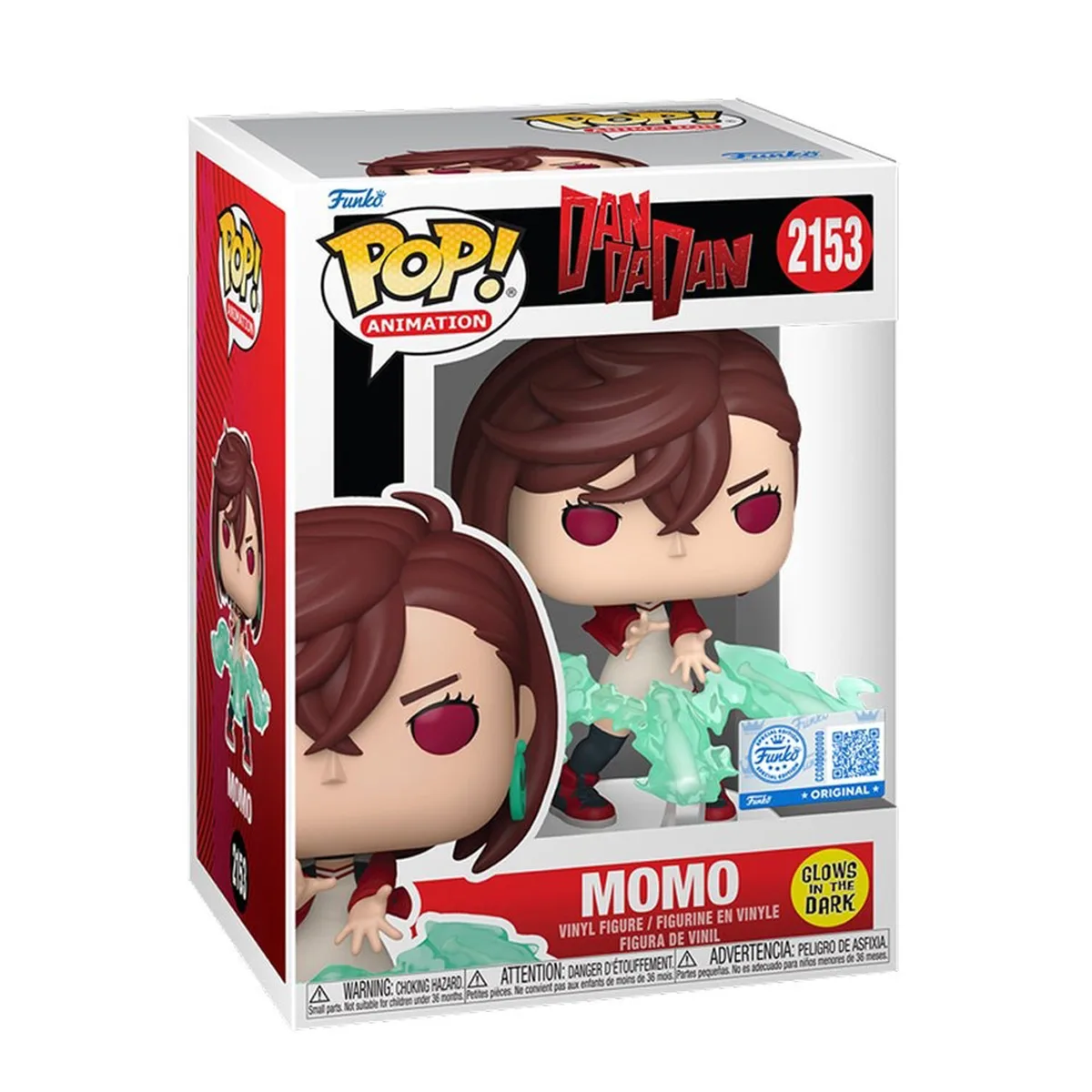 Ігрова фігурка Funko POP! вінілова 9,3 см серія Дандадан Момо Аясе GW