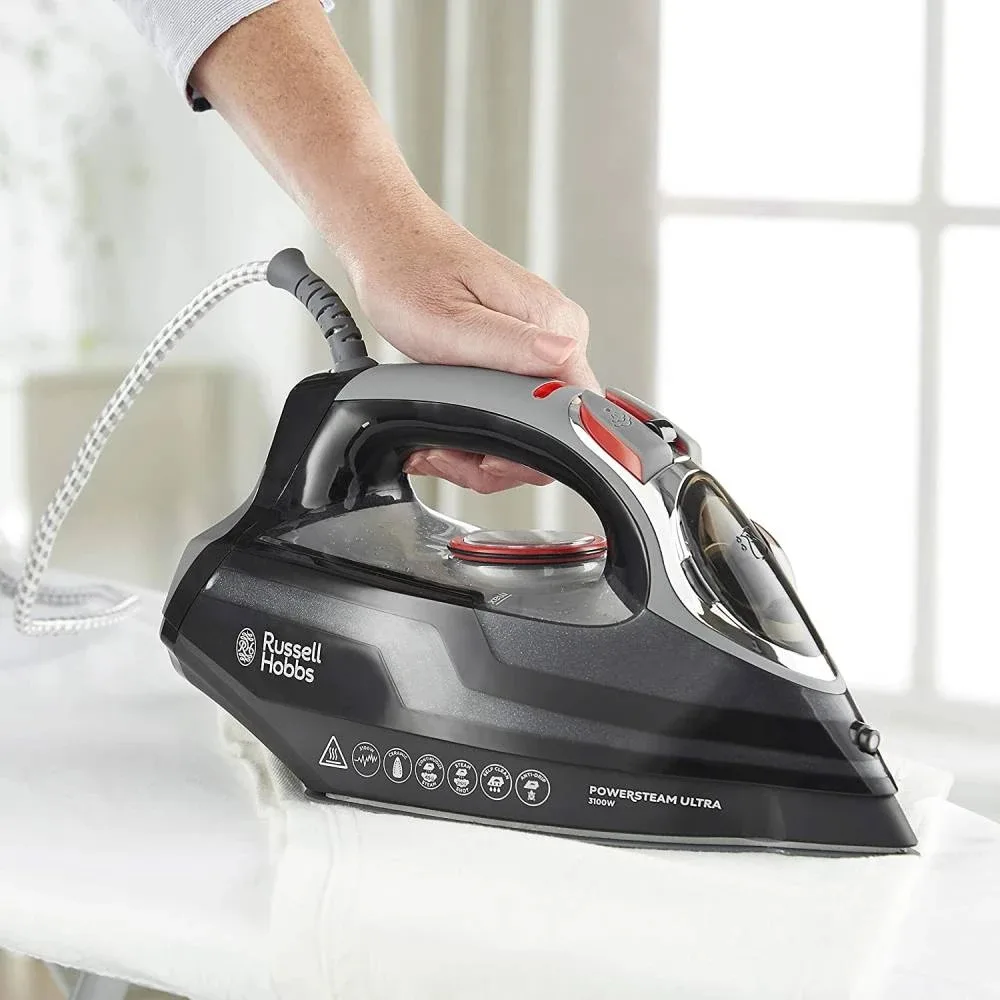 Праска з подачею пари Russell Hobbs 3100 Вт Керамічна Чорна