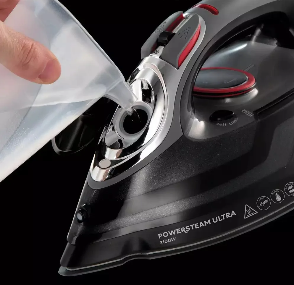 Праска з подачею пари Russell Hobbs 3100 Вт Керамічна Чорна