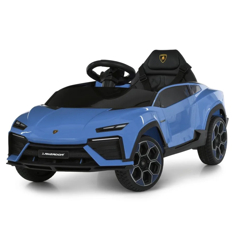 Дитячий електромобіль 12V пластик до 30 кг чорний