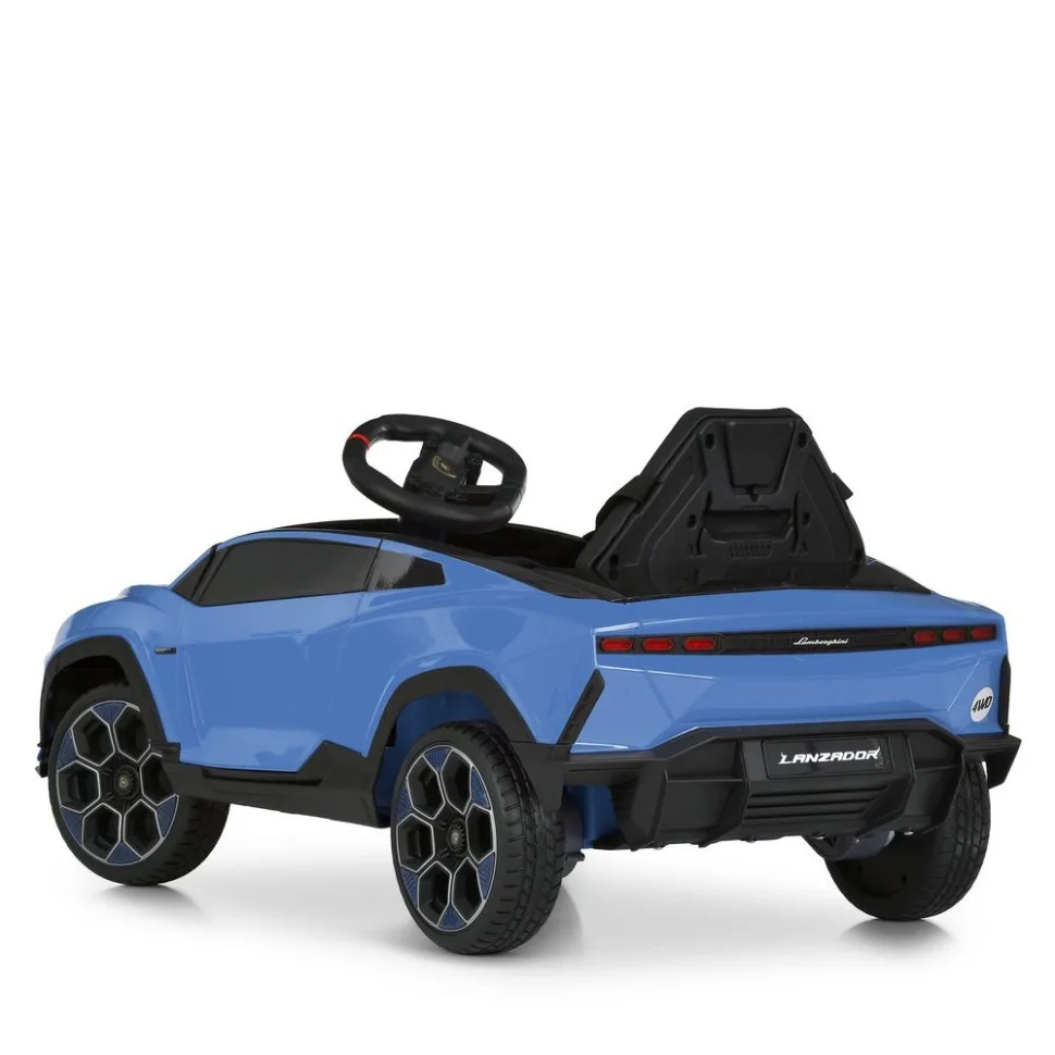 Дитячий електромобіль 12V пластик до 30 кг чорний
