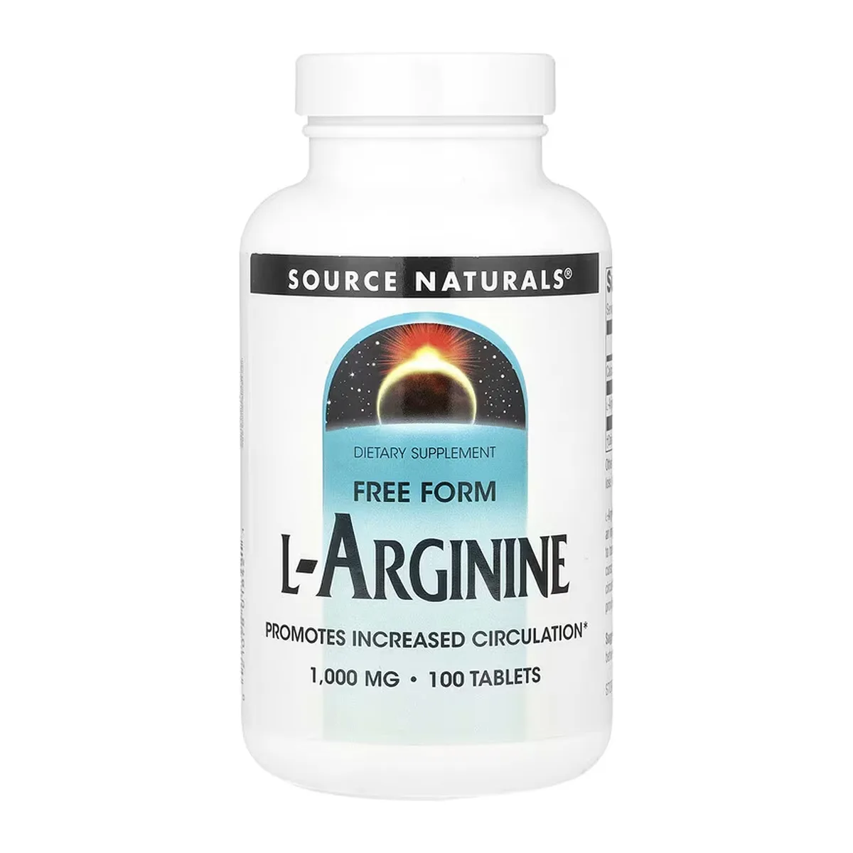 L-Аргинин 1000 мг Source Naturals 100 таблеток