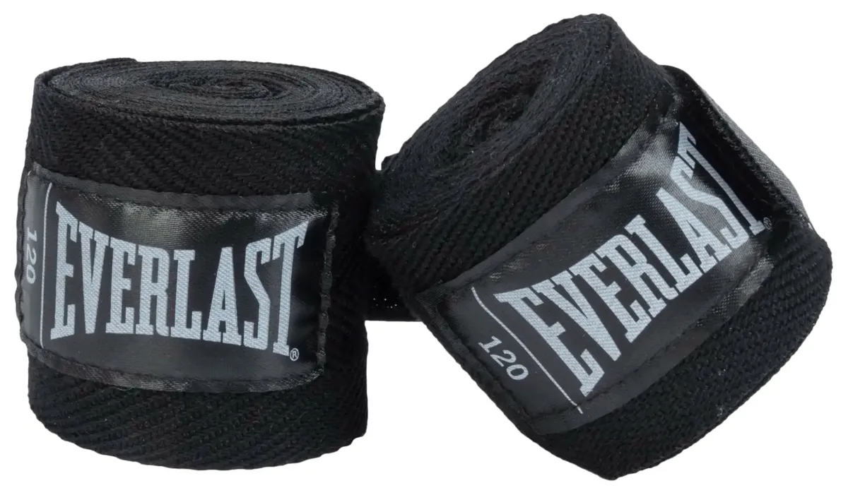 Бинти Everlast нейлонові 304,8 см чорні унісекс