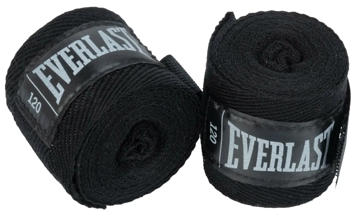 Бинти Everlast нейлонові 304,8 см чорні унісекс