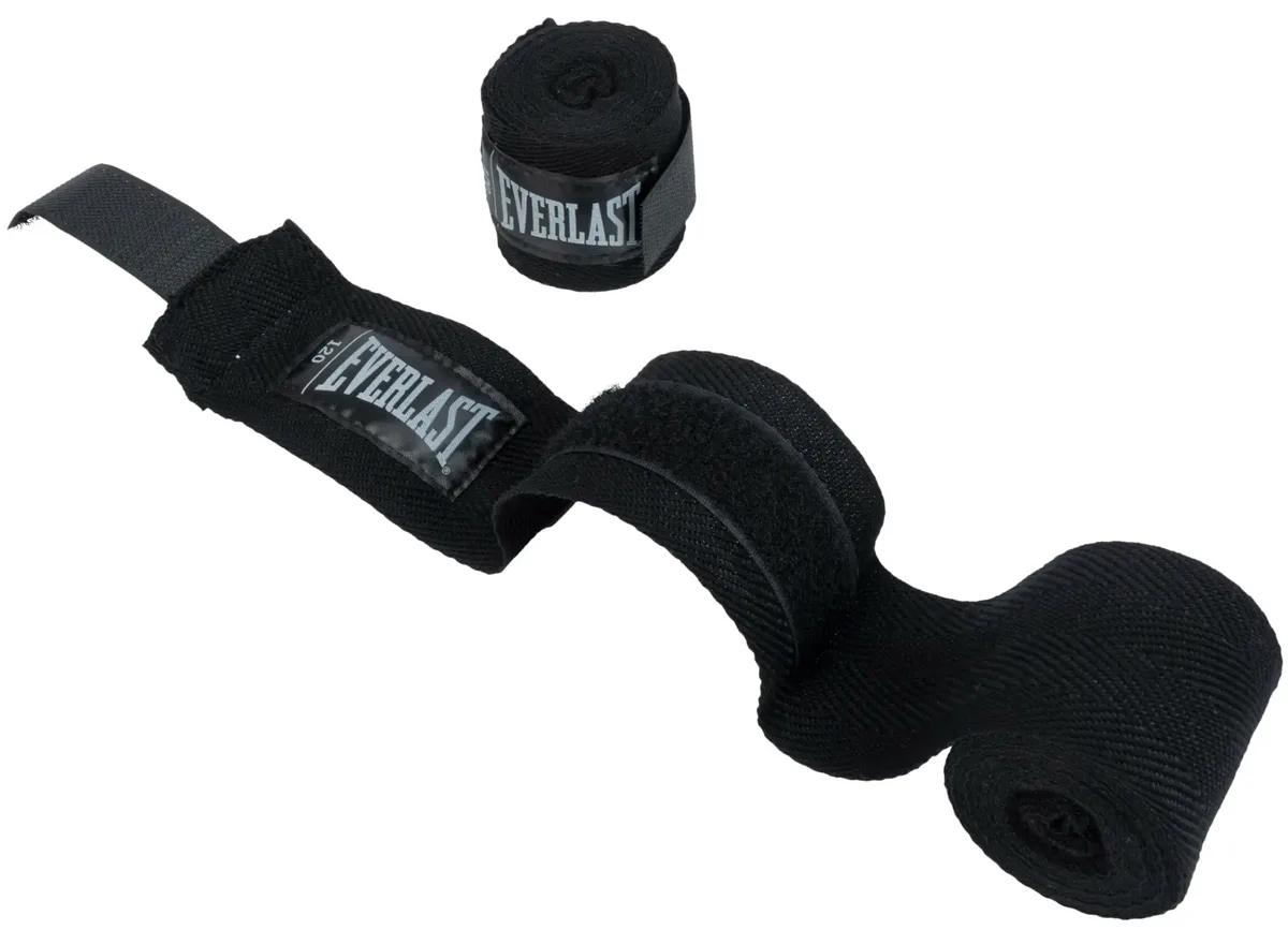 Бинти Everlast нейлонові 304,8 см чорні унісекс