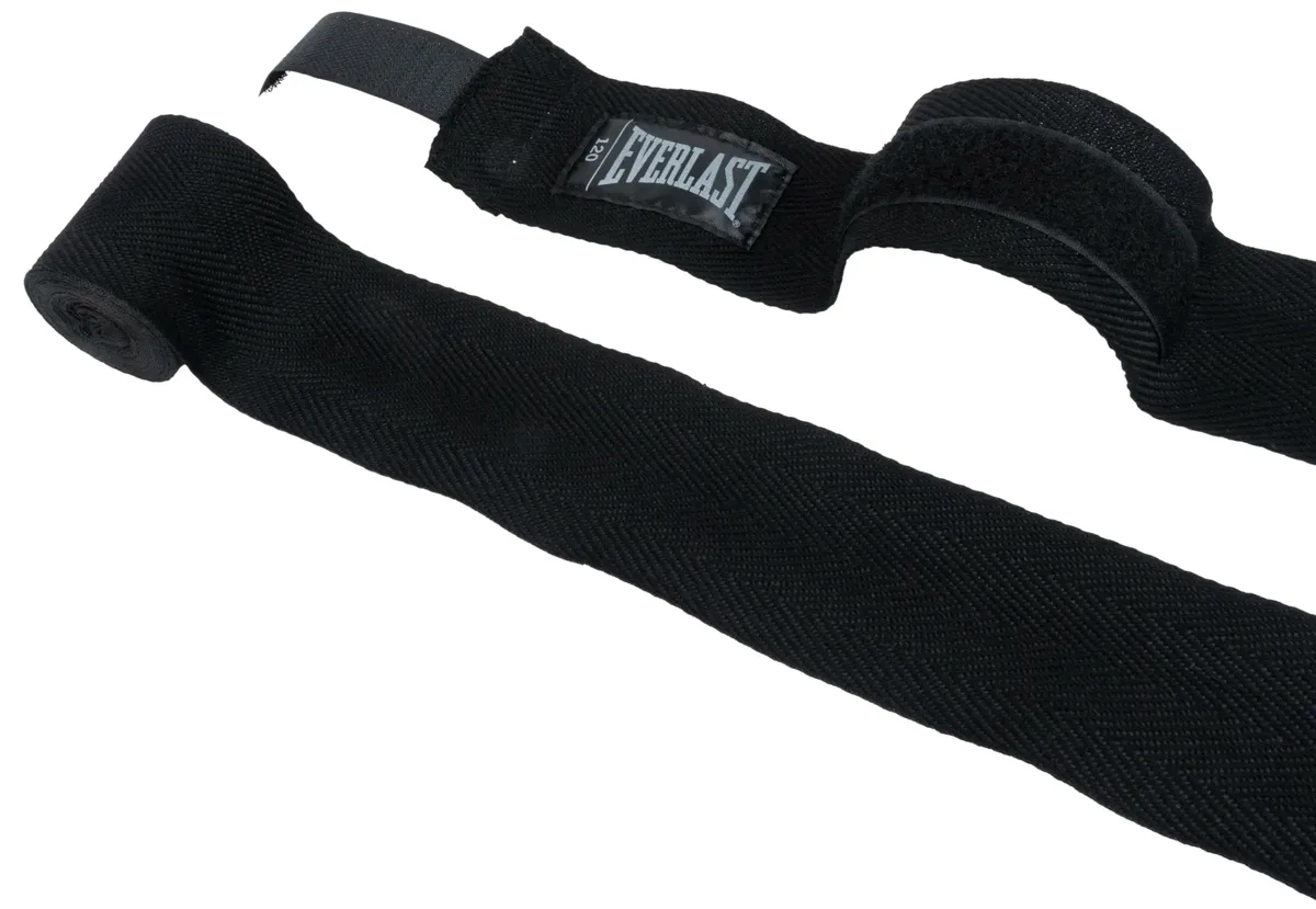 Бинти Everlast нейлонові 304,8 см чорні унісекс