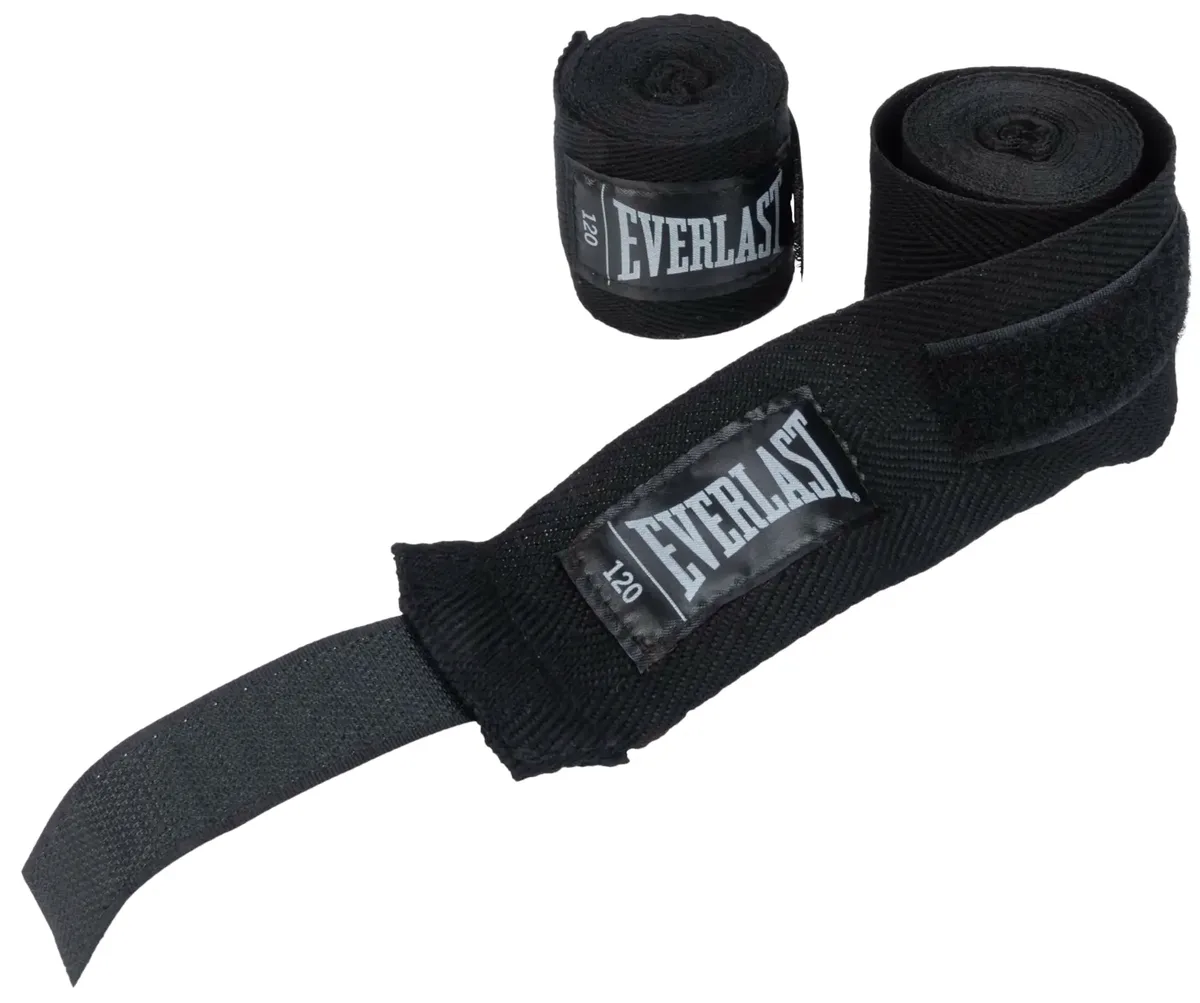 Бинти Everlast нейлонові 304,8 см чорні унісекс