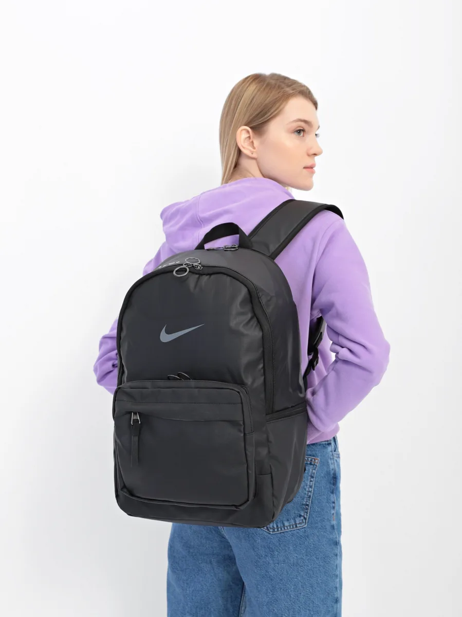 Рюкзак Nike поліестер 46х30,5х15 см чорний унісекс