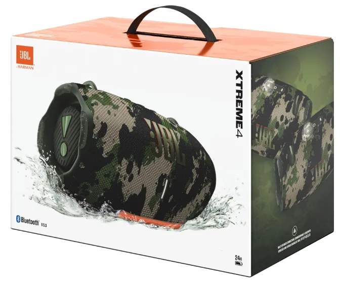 Портативна акустика JBL 29,7х14,9х14,1 см зелена