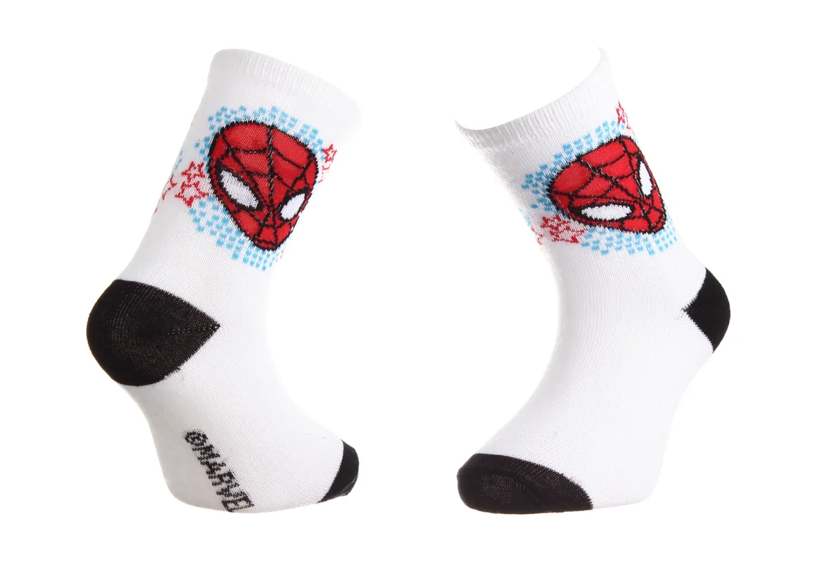 Шкарпетки SPIDER MAN бавовна 23-26 білий