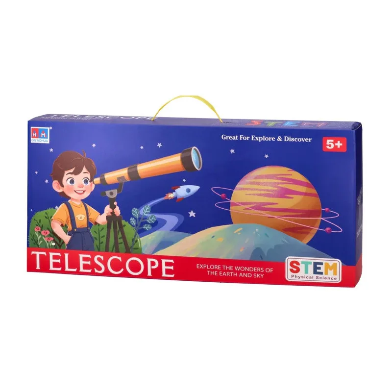 Телескоп YG Toys оптичний 20х40х60 блакитний для дітей від 5 років