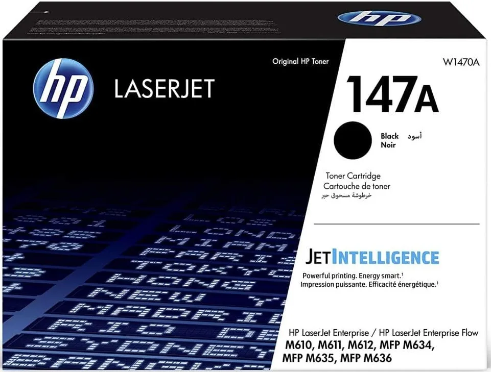 Картридж HP 147A LJ M611/M612/M635/M636 Black (10 500стор)