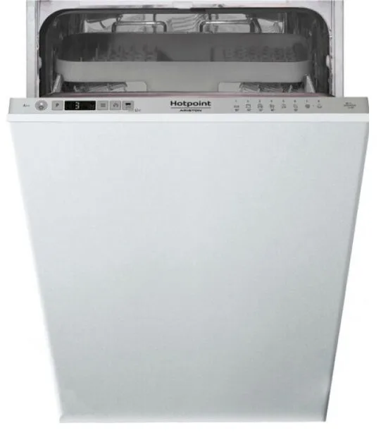 Посудомийна машина Hotpoint Ariston Вбудована 44,8х82х55,5 см Срібляста 10 комплектів