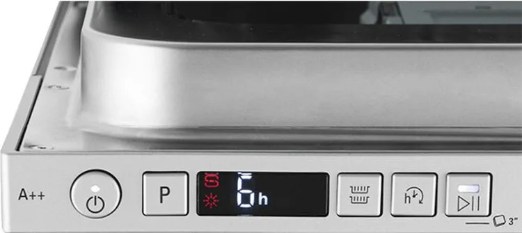 Посудомийна машина Hotpoint Ariston Вбудована 44,8х82х55,5 см Срібляста 10 комплектів