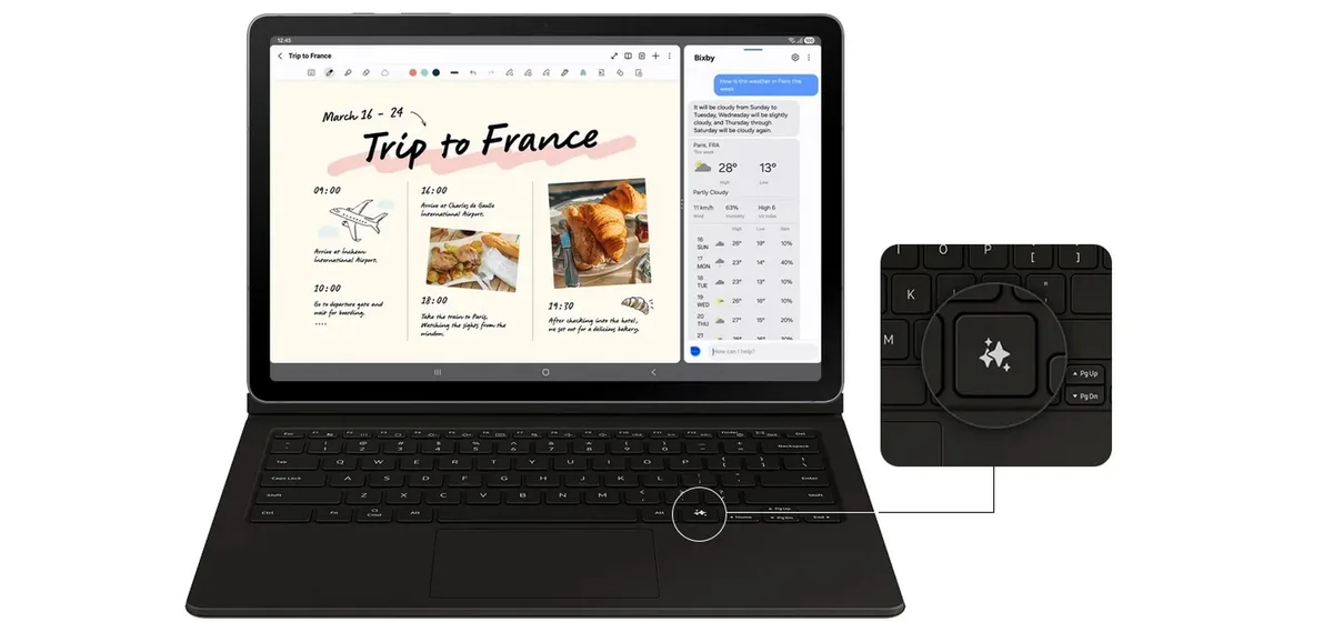 Планшет Samsung алюміній 10.9" 6ГБ 128ГБ 5G сірий