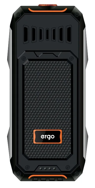 Мобільний телефон ERGO пластик 1,77 дюйма Чорний Помаранчевий Dual Sim
