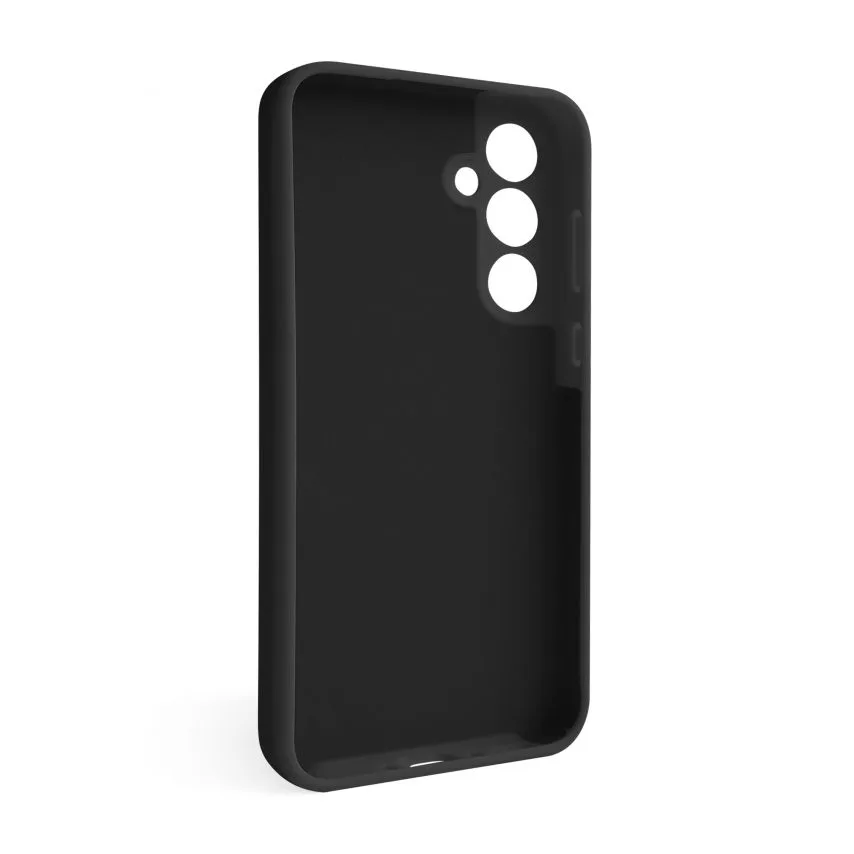 Чохол силиконовий для Samsung чорний для A35 5G закритий низ
